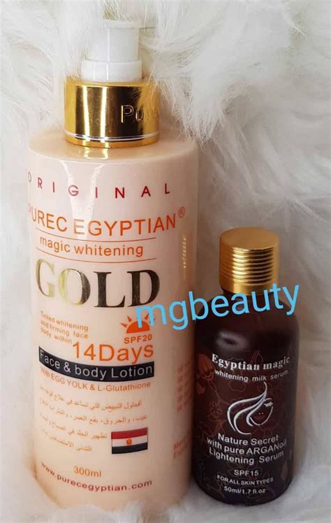 Experience the Magic of Purec Egyptian Whitening Products